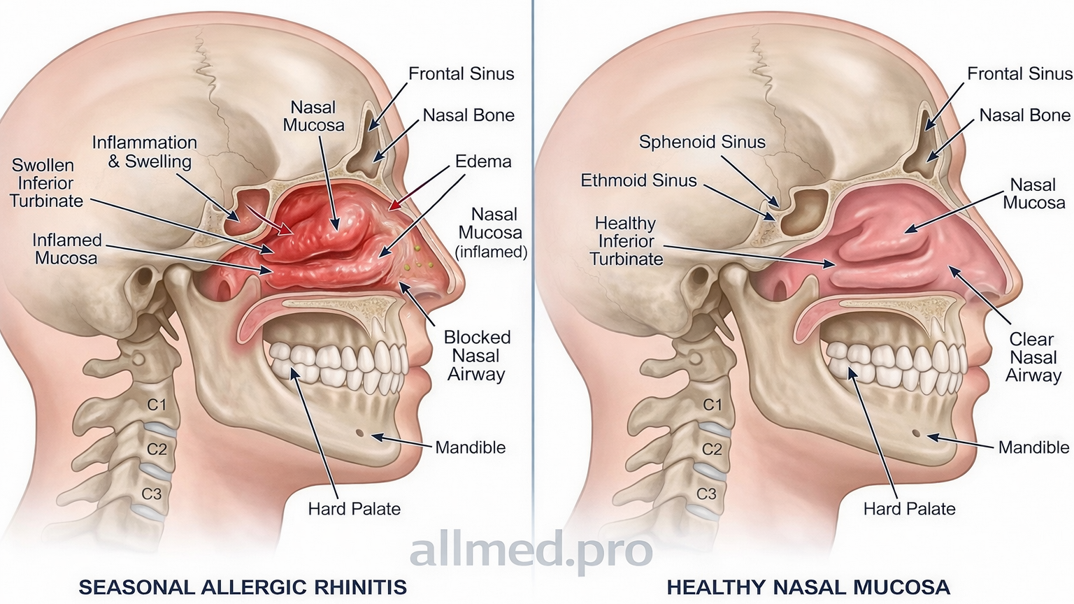 сезонной аллергический  ринит