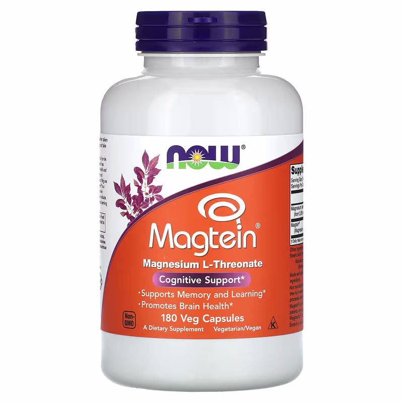 NOW Foods Magtein Magnesium L-Threonate