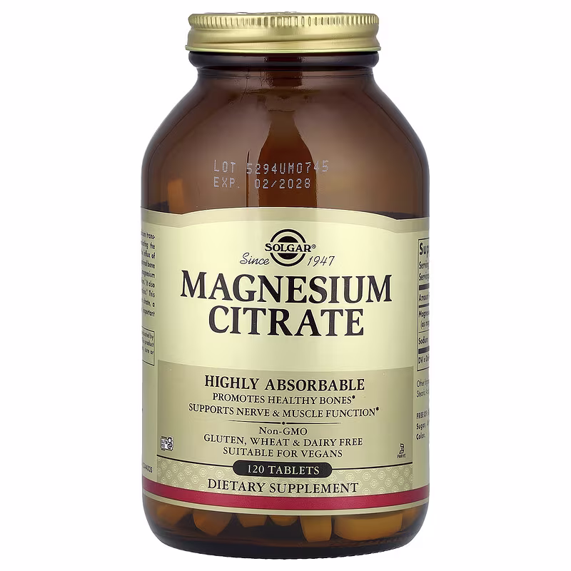 Solgar Magnesium Citrate