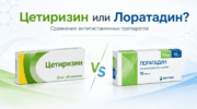 Цетиризин или Лоратадин — сравнение антигистаминных препаратов