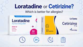 Loratadine or Cetirizine: which is better for allergies