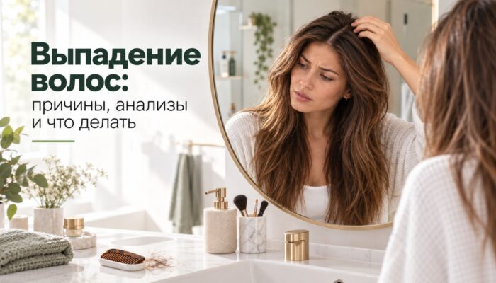 Выпадение волос — причины, анализы и что делать