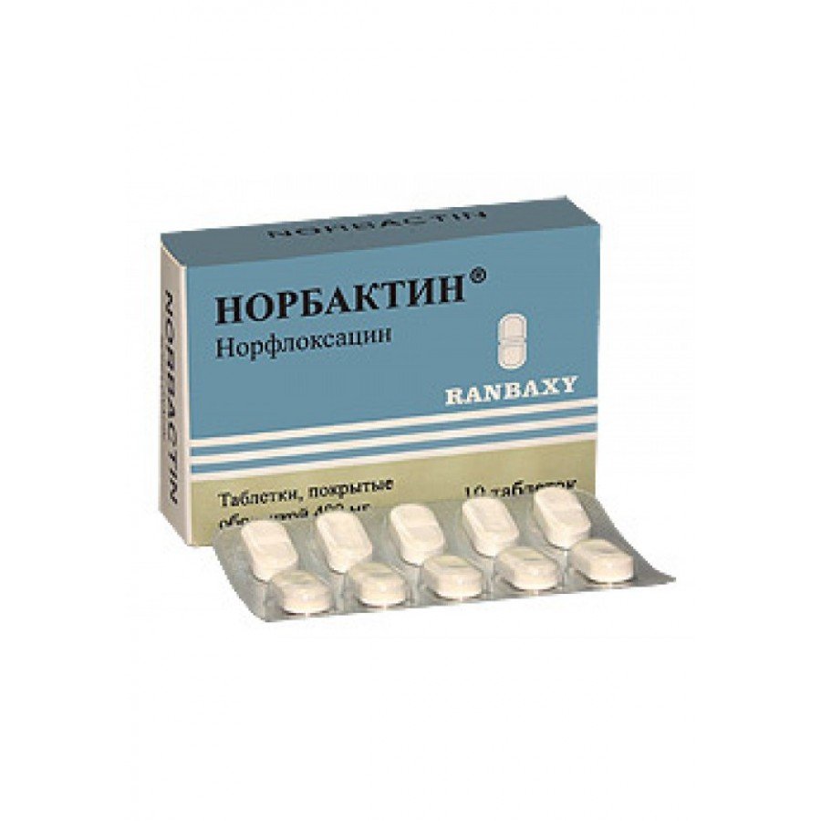 Норбактин (Norbactin): описание, рецепт, инструкция