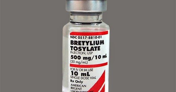 Бретилия тозилат (Bretylium tosylate): описание, рецепт, инструкция